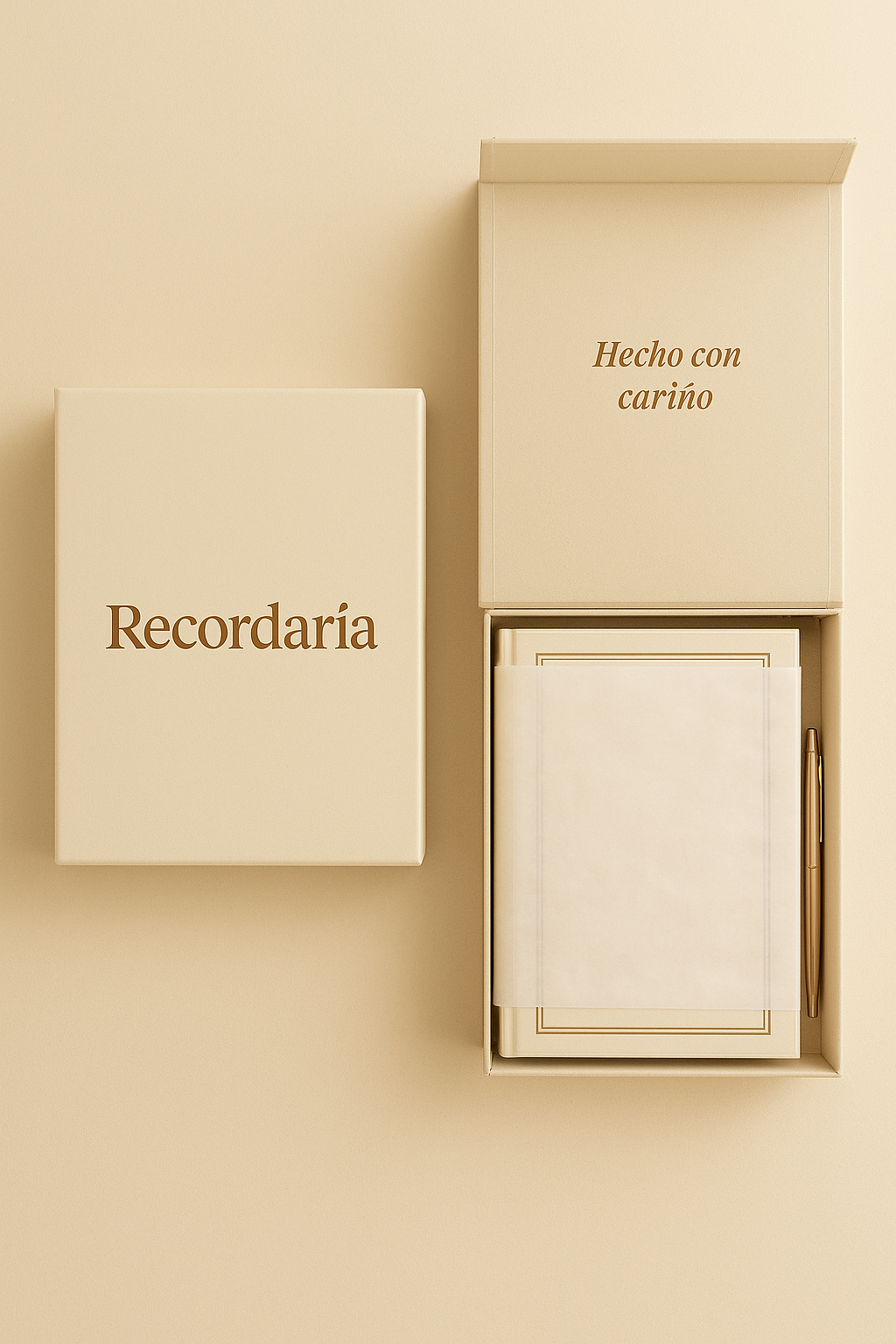 Pack Libro Papá - Bolígrafo metálico · Llave · Caja premium