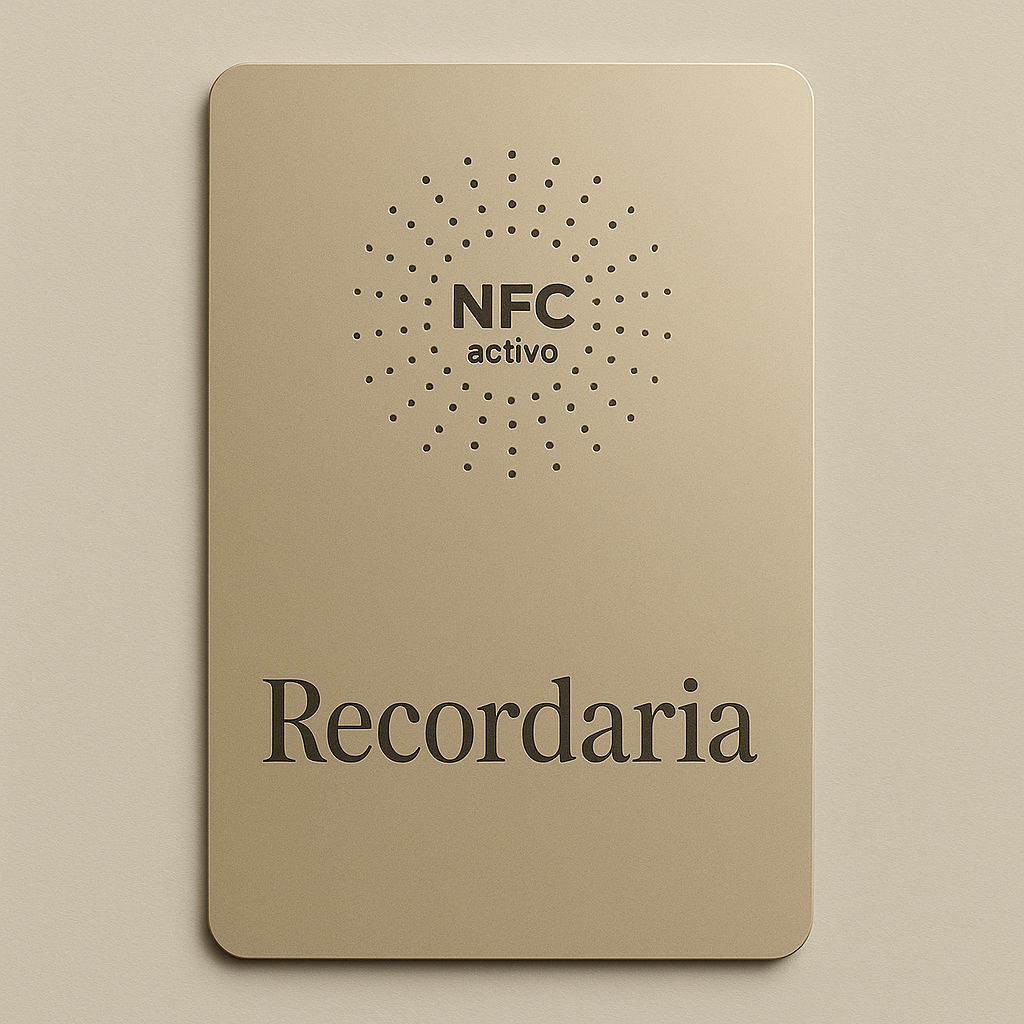 Tarjeta Recordaría – Tu espacio privado de recuerdos